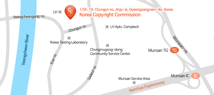 kcc headquaters map image